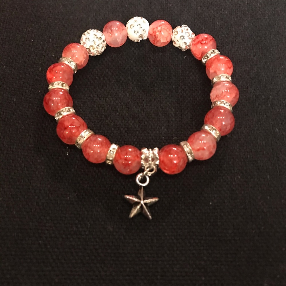 Bead stretch bracelet